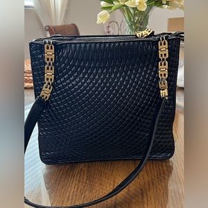 Bally quilted lambskin bag with signature B links